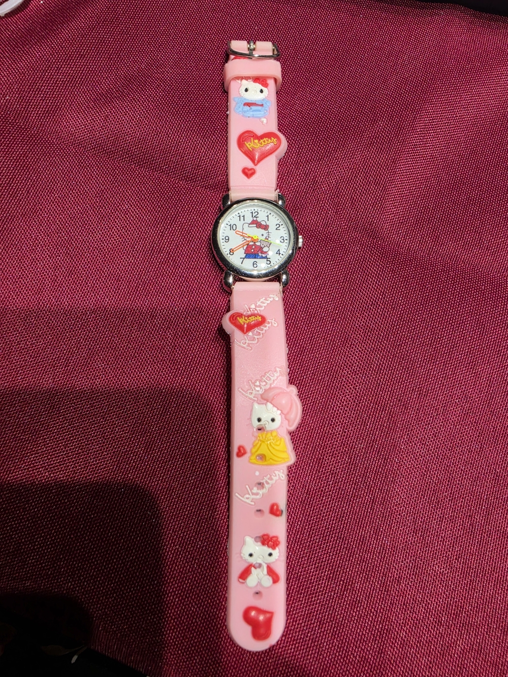 Working Hello Kitty Screwback Watch - Picture 2 of 3